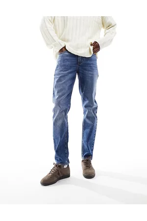 ASOS Tapered with stretch jeans in dark wash