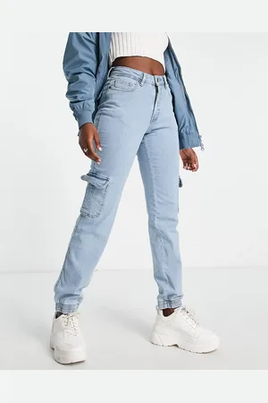 Urban classics Cargo jeans in light wash