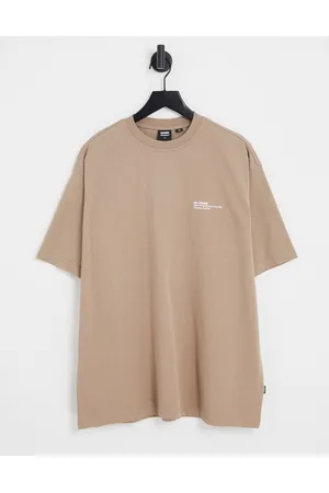Dr Denim Tatum relaxed fit t-shirt in tan