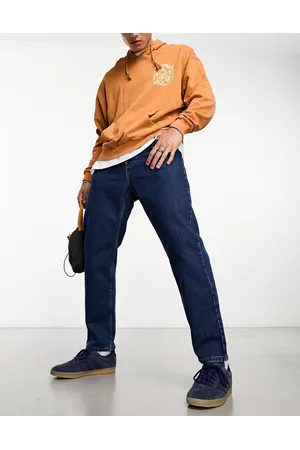 Carhartt Newel relaxed tapered wash jeans in