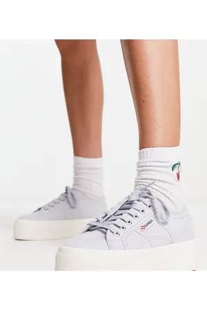 Superga 2790 flatform trainers in