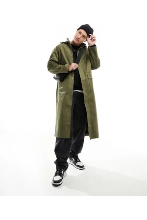 ASOS Oversized parka in khaki