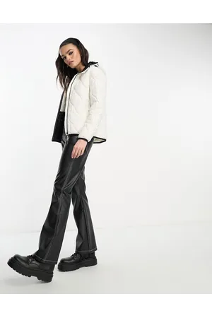 Replay Quilted jacket with hood in