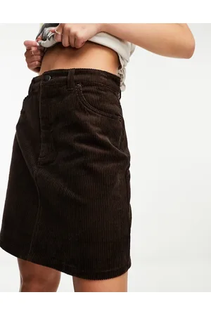 Monki Cord mini skirt in