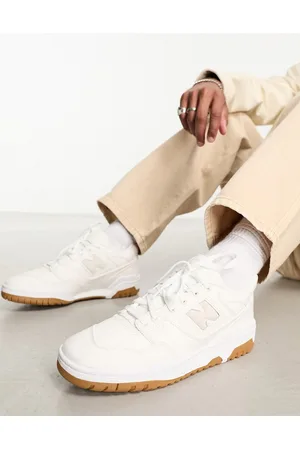 New Balance 550 trainers with a gumsole in