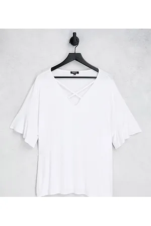 Simply Be Criss cross top in