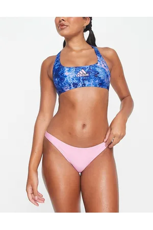 adidas Adidas Swim salt wash print bikini in and pink