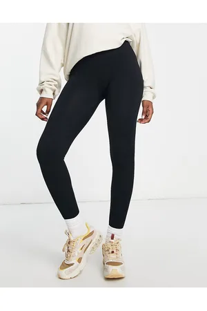 Pull&Bear Seamless ribbed leggings co-ord in