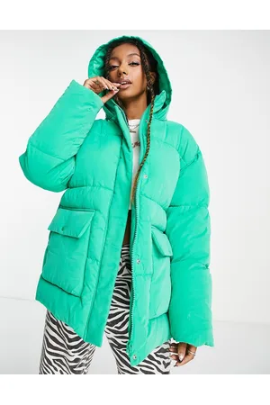 ASOS Peached puffer jacket in