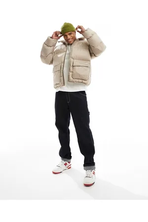 Converse Puffer coat in stone