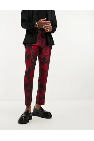 Twisted Tailor Redmon floral suit trousers in
