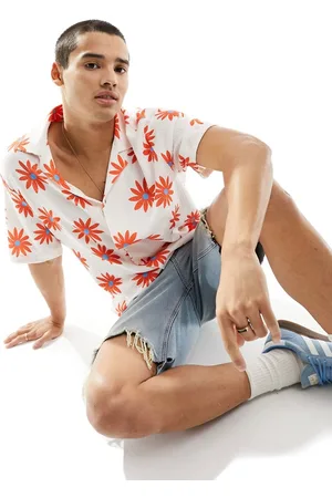 River Island Floral revere shirt co-ord in