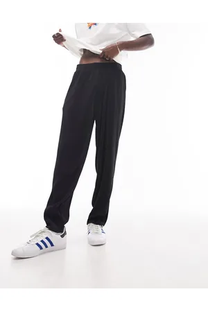 Topman Tapered plisse jogger in