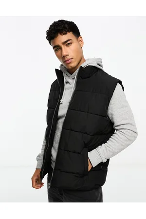 Only & Sons Heavyweight puffer gilet in