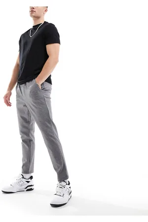 Only & Sons Tapered smart trouser in melange