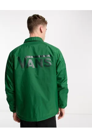Vans Reversible torrey jacket in green and