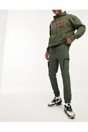 French Connection Utility tech cargo trousers in khaki