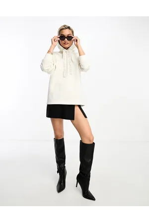 Calvin Klein Logo drawcord hoodie in
