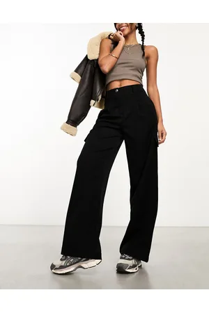 New Look Formal straight cargo trousers in