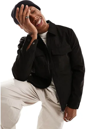 Only & Sons Faux suede jacket in