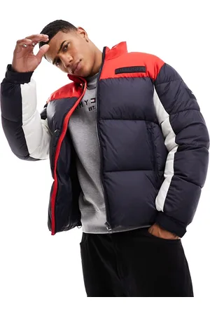 Tommy Hilfiger New york puffer jacket in rwb colourblock