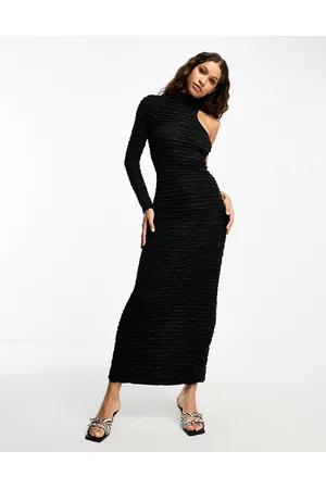 SELECTED Femme textured maxi dress in