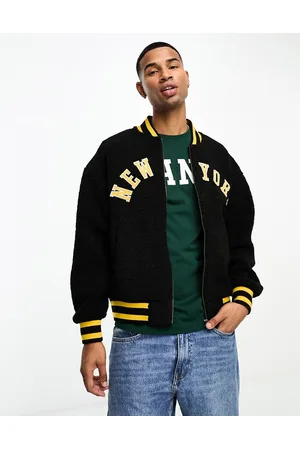 GANT New York borg varsity bomber jacket in