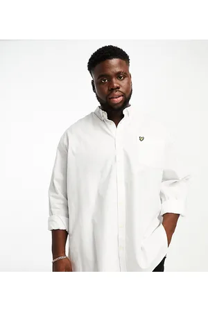 Lyle & Scott PLUS icon logo regular fit oxford shirt in