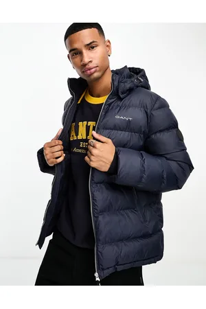 GANT Active cloud hooded lightweight puffer jacket in