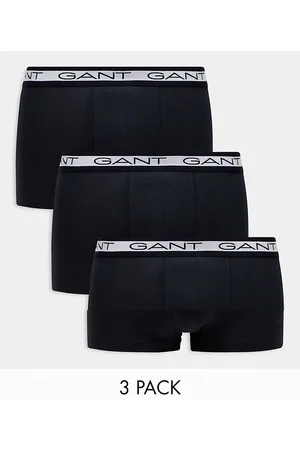 GANT 3 pack trunks with logo waistband in