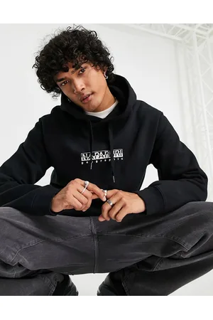 Napapijri Box chest logo hoodie in
