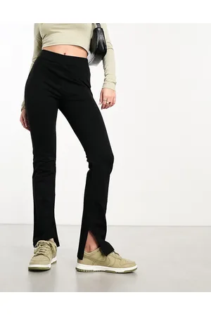 Threadbare Split front trousers in