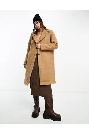 VERO MODA Tailored coat in camel