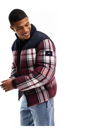 Tommy Hilfiger New york check puffer jacket in check