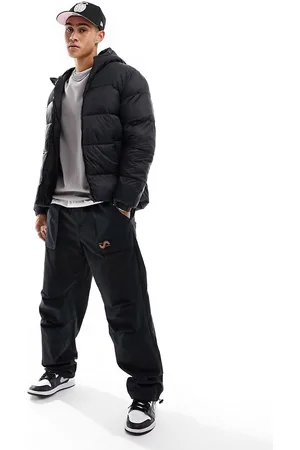 JACK & JONES Essentials hooded puffer in