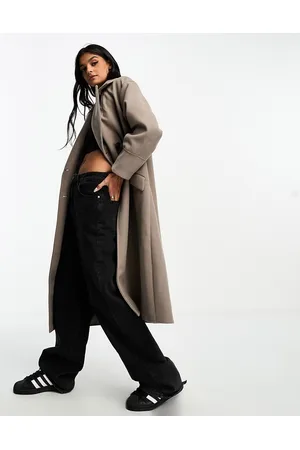 Stradivarius Oversized tailored coat in
