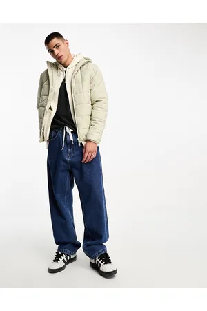 Fred Perry Grid detail insulated jacket in off