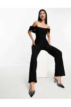 Trendyol Off shoulder jumpsuit in