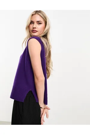 Whistles Sleeveless wool tank in