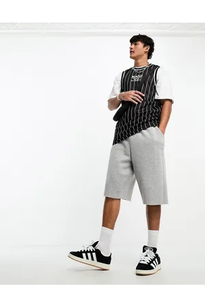 Karl Kani Retro pinstripe vest in and white