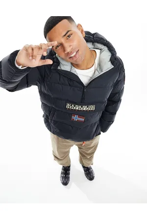 Napapijri Rainforest overhead water-repellent puffer jacket in