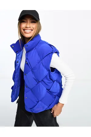 Sixth June Woven gillet in blue