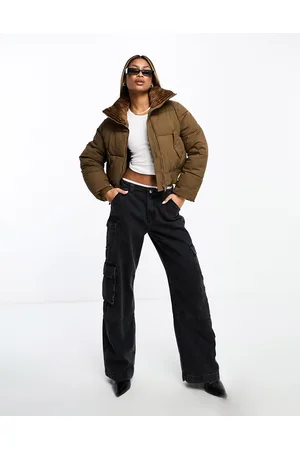Sixth June Cropped puffer jacket in