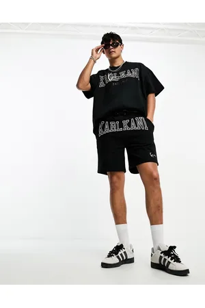 Karl Kani College signature co-ord heavyweight jersey shorts in