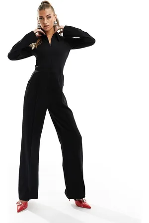 NA-KD X Paola Cossentino zip detail jumpsuit in