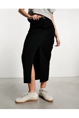 New Look Cargo midaxi skirt in