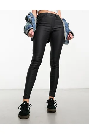 New Look Coated jeggings in