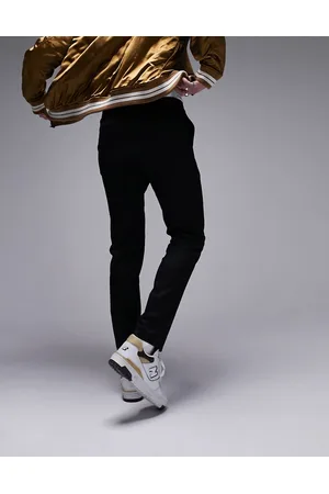 Topman Skinny smart trousers with elastic waistband in