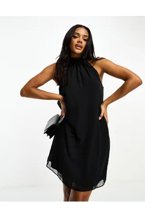 Trendyol Halterneck mini dress in