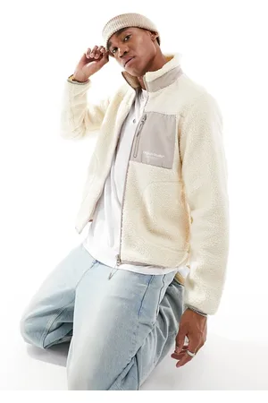 JACK & JONES Borg with pocket in beige